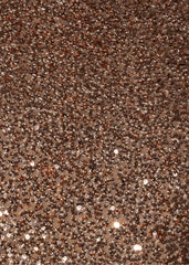 Make It Count Cut Out Sequin Mini Dress - Gold