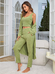 The 3-Piece Ribbed Lounge Set