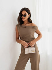 The Elyse Satin Jumpsuit