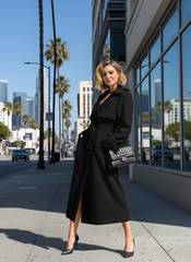 The Women's Classic Belted Trench Coat