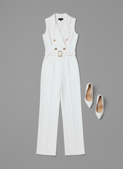 The City Luxe Sleeveless Jumpsuit
