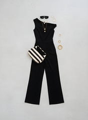 The Elyse Satin Jumpsuit