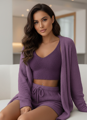 The Velvet Two-Piece Lounge Set