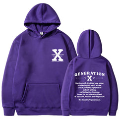 Generation X Hoodie