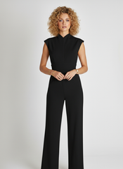 The High-Waist Straight-Leg Jumpsuit