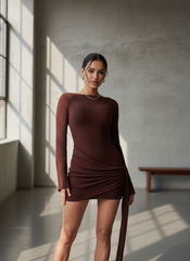 The 3D Effect Bodycon Mini Dress