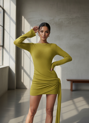 The 3D Effect Bodycon Mini Dress