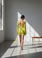 The 3D Effect Bodycon Mini Dress