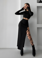 The Asymmetric Cutout Two-Piece Set