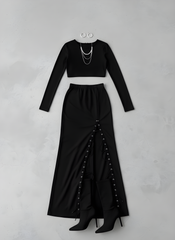 The Asymmetric Cutout Two-Piece Set