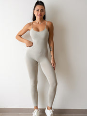 The Seamless Stretch Romper Jumpsuit