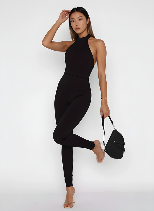 Midnight Sculpt Jumpsuit