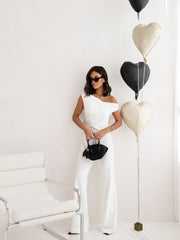 The Elyse Satin Jumpsuit