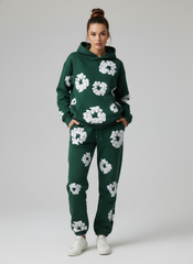 Cloud Print Streetwear Set