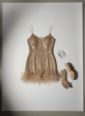 Glitz & Glam Mini Dress