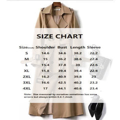 The Women's Classic Belted Trench Coat