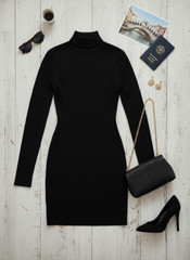 Elara Knitted Elegant Dress